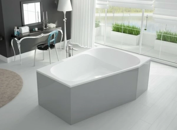 Hoesch Badewanne Spectra 1800x1200 Rechts, Weiß , 3667.010 1 Hoesch Badewanne Spectra 1800x1200 Rechts, Weiß , 3667.010