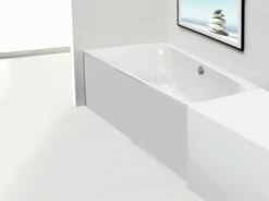 Hoesch Glasverkleidung Weiß Nische Für Whirlwanne Rechteck 170X80