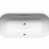 Kaldewei Badewanne VAIO DUO OVAL Mod.951, 1800x800, Alpinweiß,PEFF,m. Griffl.,Rutschh.