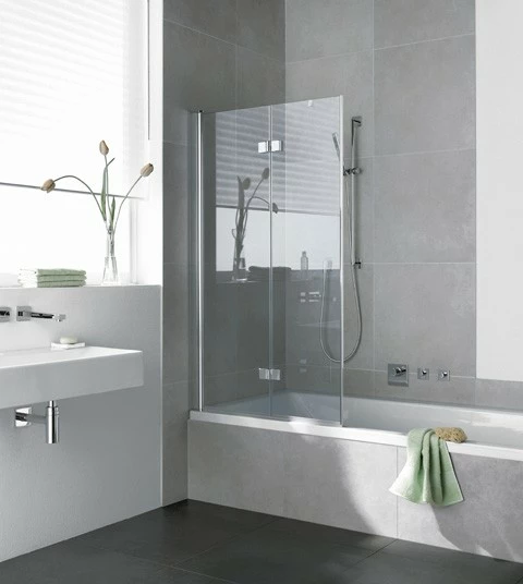 Kermi Faltwand Diga 2PL 1200x1500, Silber Hochglanz, ESG Opaco, DI2PL12015VUK 1 Kermi Faltwand Diga 2PL 1200x1500, Silber Hochglanz, ESG Opaco, DI2PL12015VUK