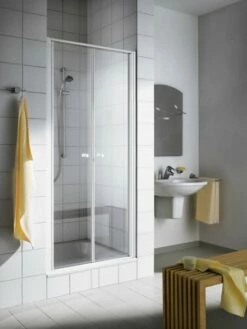 Kermi Pendeltür Ibiza 2000 PTD 0900x2000, Weiss, ESG Opaco Mit KermiClean, I2PTD090202YK