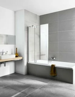 Kermi Pendelflügel Pasa XP DTL 0900x1500, Silber Hochglanz, ESG Opaco, PXDTL09015VUK