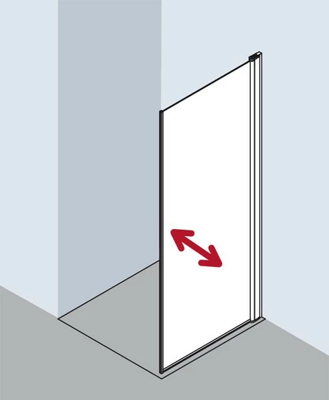 Kermi Seitenwand Diga TBL 0750x2000, Silber Hochglanz, ESG Klar, DITBL07520VAK 2 Kermi Seitenwand Diga TBL 0750x2000, Silber Hochglanz, ESG Klar, DITBL07520VAK – Bild 2