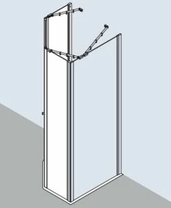 Kermi Fünfeck Ibiza 2000 43L 0900x2000, Weiss, ESG Opaco, I243L090202UK -Grohe Verkauf kiu ibiza i2 l twor 03 600x600 11
