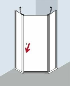 Kermi Fünfeck Ibiza 2000 43L 0900x2000, Weiss, ESG Opaco, I243L090202UK -Grohe Verkauf kiu ibiza i2 r 03 600x600 11