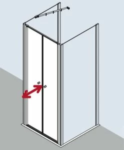 Kermi Pendeltür Ibiza 2000 PTD 0900x2000, Weiss, ESG Opaco Mit KermiClean, I2PTD090202YK 13 Kermi Pendeltür Ibiza 2000 PTD 0900x2000, Weiss, ESG Opaco Mit KermiClean, I2PTD090202YK -Grohe Verkauf kiu ibiza i2ptd two twol 03 600x600