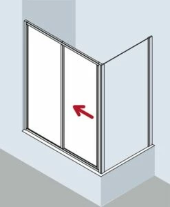 Kermi Gleittür Ibiza 2000 ST2 1500x1750, Silber Mattglanz, ESG Opaco, I2ST2150171UK 9 Kermi Gleittür Ibiza 2000 ST2 1500x1750, Silber Mattglanz, ESG Opaco, I2ST2150171UK -Grohe Verkauf kiu ibiza i2st2l two 03b 600x600