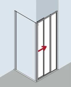 Kermi Gleittür Ibiza 2000 ST3 1200x1850, Weiss, ESG Klar, I2ST3120182AK 14 Kermi Gleittür Ibiza 2000 ST3 1200x1850, Weiss, ESG Klar, I2ST3120182AK -Grohe Verkauf kiu ibiza i2st3r two 03 600x600