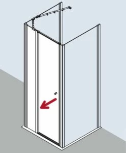 Kermi Schwingtür Ibiza 2000 STL 0800x1750, Silber Mattglanz, ESG Opaco Mit KermiClean 15 Kermi Schwingtür Ibiza 2000 STL 0800x1750, Silber Mattglanz, ESG Opaco Mit KermiClean -Grohe Verkauf kiu ibiza i2stl two two 03 600x600