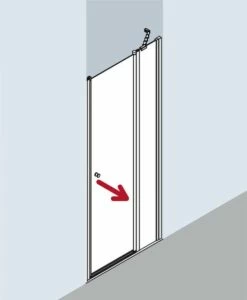 Kermi Schwingtür Ibiza 2000 STL 0800x1750, Silber Mattglanz, ESG Opaco Mit KermiClean 12 Kermi Schwingtür Ibiza 2000 STL 0800x1750, Silber Mattglanz, ESG Opaco Mit KermiClean -Grohe Verkauf kiu ibiza i2str 03 600x600