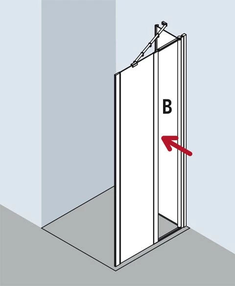 Kermi Seitenwand Ibiza 2000 TGD 0800x2000, Weiss, ESG Klar Mit KermiClean, I2TGD080202PK 2 Kermi Seitenwand Ibiza 2000 TGD 0800x2000, Weiss, ESG Klar Mit KermiClean, I2TGD080202PK – Bild 2