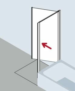 Kermi Seitenwand Ibiza 2000 TVR 0750x1750, Silber Mattglanz, ESG Opaco, I2TVR075171UK -Grohe Verkauf kiu ibiza i2tvr uk 03 600x600 1