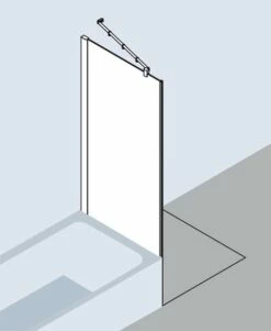 Kermi Seitenwand Pasa XP TVD 1000x1750, Silber Hochglanz, ESG Klar Mit KermiClean, PXTVD -Grohe Verkauf kiu pasaxp pxtvdl uk 03 600x600 1