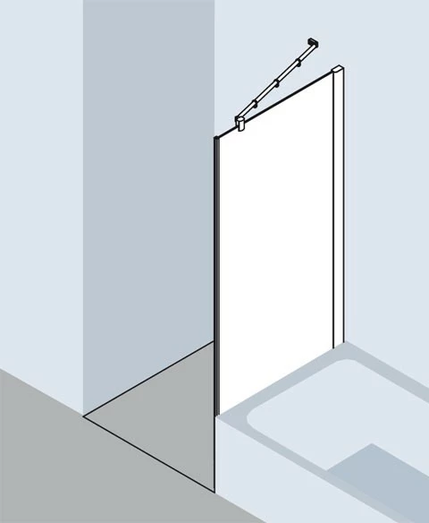 Kermi Seitenwand Pasa XP TVD 1000x1600, Silber Hochglanz, ESG Opaco, PXTVD10016VUK 2 Kermi Seitenwand Pasa XP TVD 1000x1600, Silber Hochglanz, ESG Opaco, PXTVD10016VUK – Bild 2