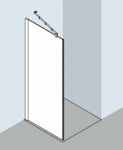 Kermi Seitenwand Pasa XP TWD 1000x2000, Silber Mattglanz, ESG Opaco Mit KermiClean -Grohe Verkauf kiu pasaxp pxtwdl 03 600x600