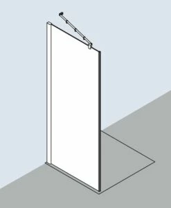 Kermi Seitenwand Pasa XP TWD 1000x2000, Silber Mattglanz, ESG Opaco Mit KermiClean -Grohe Verkauf kiu pasaxp pxtwdl uk 03 600x600