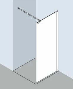 Kermi Walk-In Pasa XP TWG 1400x2000, Silber Hochglanz, ESG Klar Mit KermiClean, PXTWG14020VPK -Grohe Verkauf kiu pasaxp pxtwfr 03 600x600