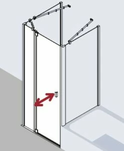 Kermi Pendeltür Raya 1GR 0780x1850, Silber Hochglanz, ESG Opaco Mit KermiClean, RA1GR 20 Kermi Pendeltür Raya 1GR 0780x1850, Silber Hochglanz, ESG Opaco Mit KermiClean, RA1GR -Grohe Verkauf kiu raya ra1gl twd tvd 03 600x600