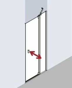 Kermi Pendeltür Raya 1GR 0780x1850, Silber Hochglanz, ESG Opaco Mit KermiClean, RA1GR 13 Kermi Pendeltür Raya 1GR 0780x1850, Silber Hochglanz, ESG Opaco Mit KermiClean, RA1GR -Grohe Verkauf kiu raya ra1gr 03 600x600