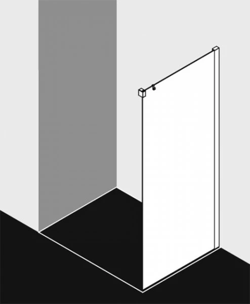 Kermi Seitenwand Nica TWR 0780x2000, Silber Hochglanz, ESG Opaco Mit KermiClean, NITWR 2 Kermi Seitenwand Nica TWR 0780x2000, Silber Hochglanz, ESG Opaco Mit KermiClean, NITWR – Bild 2