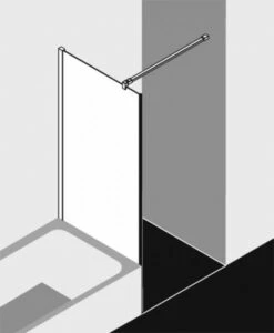 Kermi Seitenwand Tusca TVP 0900x1750, Silber Hochglanz, ESG Klar Mit KermiClean, TUTVP -Grohe Verkauf kiu tusca tutvpl 03 600x600 1