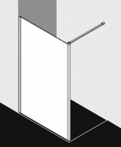 Kermi Walk-In XB WDR 1800x2000, Silber Hochglanz, ESG Opaco, XBWDR18020VUK 8 Kermi Walk-In XB WDR 1800x2000, Silber Hochglanz, ESG Opaco, XBWDR18020VUK -Grohe Verkauf kiu walkinbasic xbwdl 02b 600x600