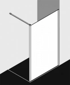 Kermi Walk-In XB WDR 1800x2000, Silber Hochglanz, ESG Opaco, XBWDR18020VUK 9 Kermi Walk-In XB WDR 1800x2000, Silber Hochglanz, ESG Opaco, XBWDR18020VUK -Grohe Verkauf kiu walkinbasic xbwdr 03b 600x600