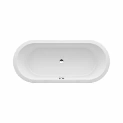 LAUFEN Badewanne LAUFEN Pro Einbau Aus Marbond Oval 1800x800x480 Weiß, H2419500000001