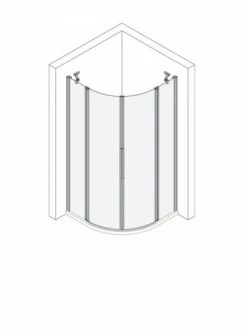 Koralle Viertelkreis MyDay VPFS R500 L 100, VB21310020AP1