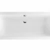 Neuesbad Acryl Rechteck Badewanne Slim, 1800x805 Mm, Weiss