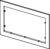 Tece TECEnow Distanzrahmen Schwarz , 9240415 3 Tece TECEnow Distanzrahmen Schwarz , 9240415 – Bild 3