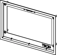 TECE WC-Abdeckrahmen Metall Matt, Für WC-Einbaurahmen, 9240643 3 TECE WC-Abdeckrahmen Metall Matt, Für WC-Einbaurahmen, 9240643 – Bild 3