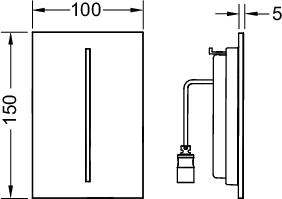 Tece TECEfilo-Velvet Sensorblende, 3 Tece TECEfilo-Velvet Sensorblende, – Bild 3
