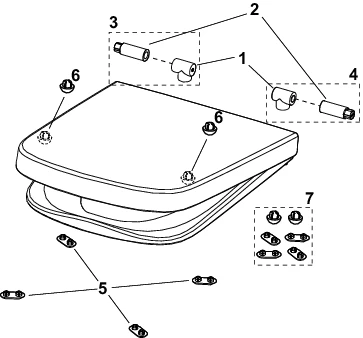 TECEone WC-Sitz Inkl. Deckel , 9700600 2 TECEone WC-Sitz Inkl. Deckel , 9700600 – Bild 2