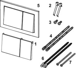 Tece TECEbase WC-Betätigungsplatte -Grohe Verkauf tcx base wc et w 600x600